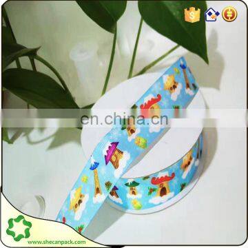 SHECAN Wonderful animal printed on ribbons