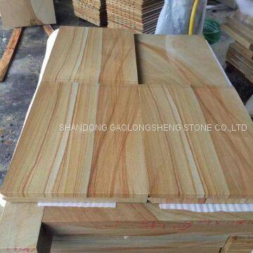 Yellow Rainbow Sandstone, Yellow Landscaping Sandstone,yellow Teak Wood Sanstone, Yellow Wooden Sandstone photo-3