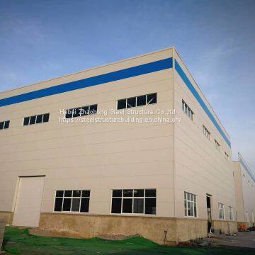 Prefab Light Steel Structure Warehouse Storage Building photo-4
