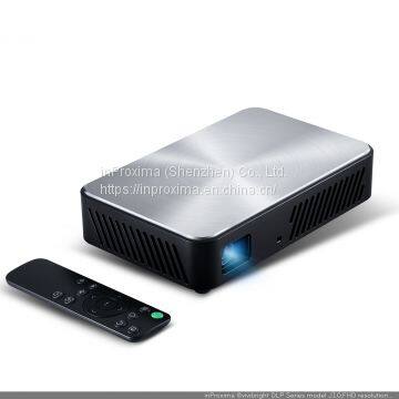 Good Function J10 Cable-free Android OS 6.0 Mini Dlp Wireless Pocket Dlp Projector photo-5