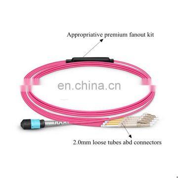 MPO MTP Ruggedized Single mode Fiber Optic Cable Patch Cord Pigtail Jumper