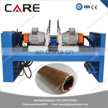 High Speed Double Head Automatic Copper Pipe Chamfering Machine With Selectable Pipe Autoloading Facility photo-2