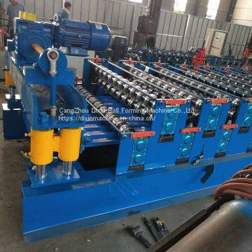 Roof Tile Trapezoidal Double Layer Roll Forming Making Machine for China photo-2