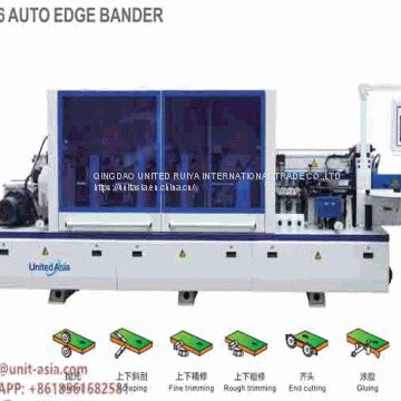 Automatic high speed edge banding machine