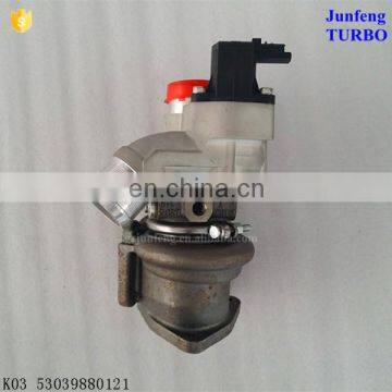 K03 Turbo 53039880121 53039880120 0375N7 Turbocharger for Citroen DS 3 1.6 THP 150 Engine EP6CDT photo-2