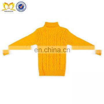 Warmth Kids Girl Turtleneck Autumn Winter Knitting Design Soft Baby Girls Sweater