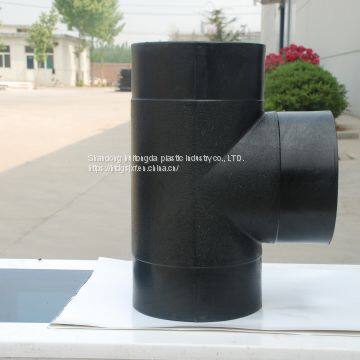 PE pipe fittings for water supply