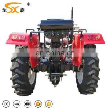 35hp 4WD Tractor With Tille Plough Trailer Front Loader to Brazil photo-4