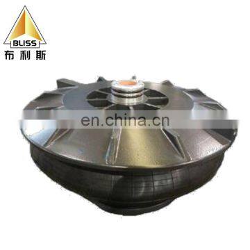 High-speed rail air spring anti-vibration suspension of railway vehicle chassis air spring