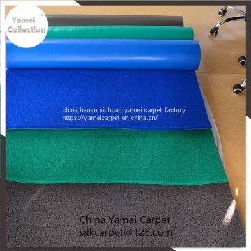 Hot selling pvc spaghetti roll noodle mat with foam backing