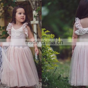 New baby girls kids Blush Pink baby dress, baby easter dress, flower girls dress, baby tulle dress                        
                                                                                Supplier's Choice