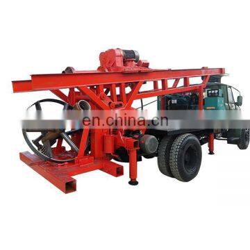 Tractor mounted water well drilling rig