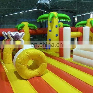 Factory price Coconut tree inflatable trampoline