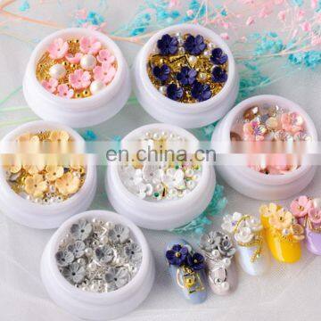 ASIANAIL Hot sale Japanese Style Shell Resin Flower For Nail Decoration