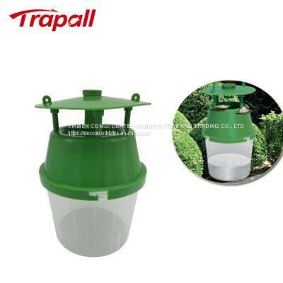 Outdoor Reusable Moth Trap Insect Bugs Killer Bucket Catcher