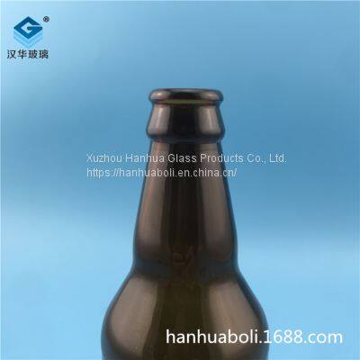 Hot 330ml Brown Beer Glass Bottle Glass Wine Bottle Manufacturer photo-5