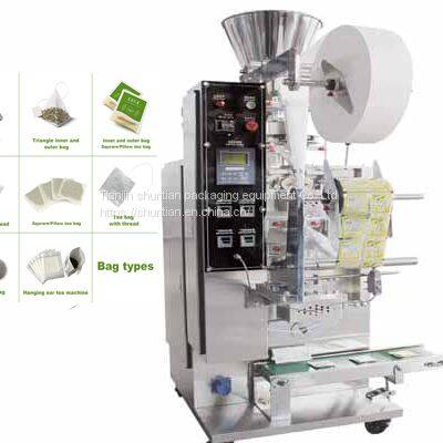 thread tea bag packing machine with string