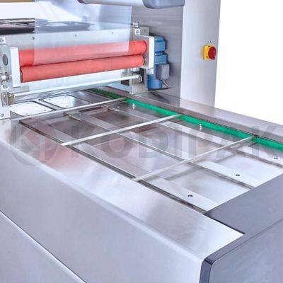 Fish Continuous Belt Type Vacuum Skin Packing Machine