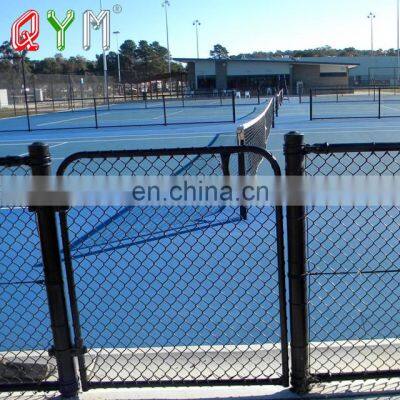 Wholesale Powder Coated Black Chain Link Fence and gate