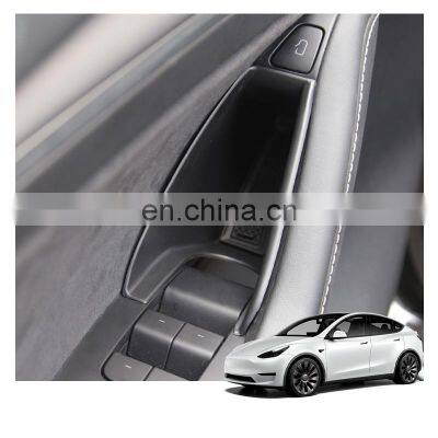 high quality Door Handle Container Holder Tray Storage Box car Accessories Door Storage Barrel For Tesla Model Y