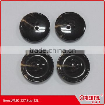 high imitation horn polyester suit button