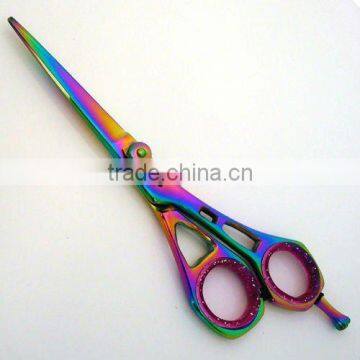 Hair Scissors Multi Titanium Coated 5.5"