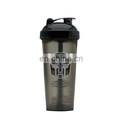 wholesale high quality leak proof fitness shaker portable eco friendly recycling outdoor sports shaker bottle with storage