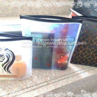Cute Unicorn PVC Transparent Travel Accessory Cosmetic Bag Waterproof Makeup Pouch Cactus Flamingo Wash Kits Organizer photo-3