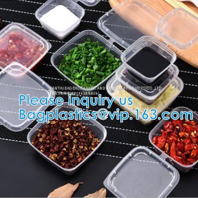 Square Sauce Cup, Portion Cup, Disposable Ps Sauce Cup, 1oz 2oz 3oz 4oz 5oz 8oz 9oz Disposable Plastic Sauce