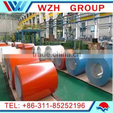 PPGI/PPGL/ Prepainted Galvalume steel coils with or without protection film