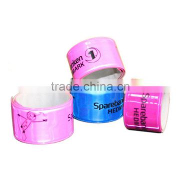 reflective armband slap wrap snap band