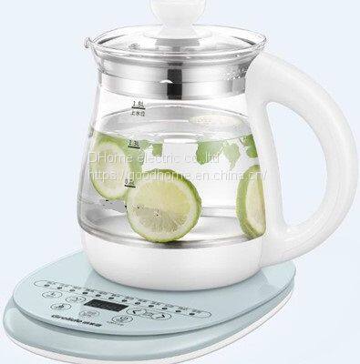 Multi-functional Kettle, 12 Kinds of Functions Setting on Base, With Different Time and Temperature.（Wechat:13510231336）