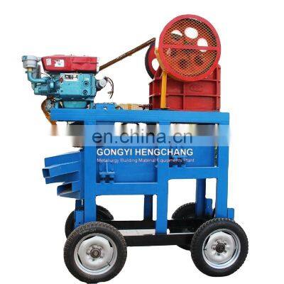 Sale Portable Mobile Diesel Mini Jaw Crusher With Good Price