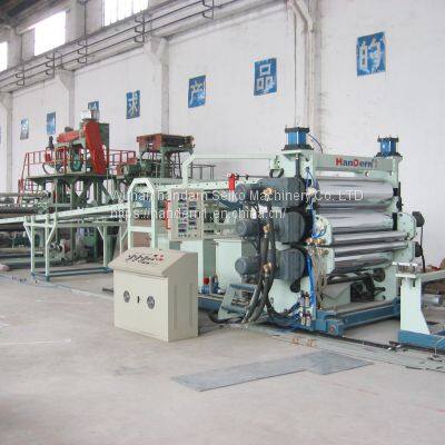 PVC transverse heat shrink film production line