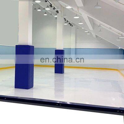 Custom Backyard UHMWPE Ice Skating Land Curling Hockey Rink Panel