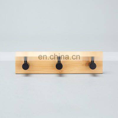 Popular Hot Selling ODM Painting Wooden Wall Hooks Adhesive Hanger Hook Rack photo-2