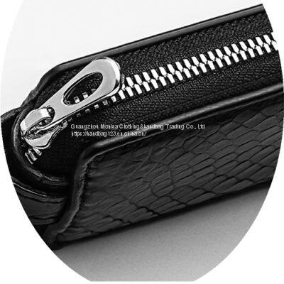 Crocodile Men's Key Bag Crocodile Leather Waist Hanging Shockproof Key Bag Car Remote Control Protective Sleeve Tide photo-5