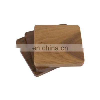 Acacia Wood Handcrafted Square Cup Coasters Set for Home And Office Decor