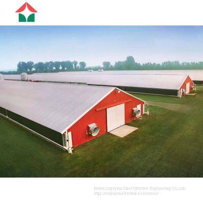 China prefabricated chicken farm equipment chicken house