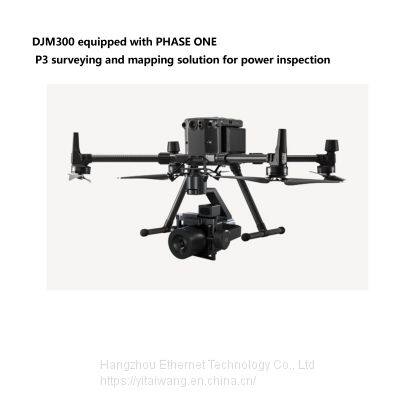 DJM300 Equipped With PHASE ONE P3 Surveying and Mapping Solution for Power Inspection photo-3