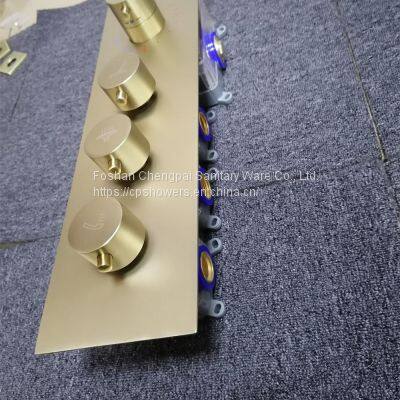 Shower Set Shower System With Rainfall Shower Head Ceiling Mounted With Mixer Body Jet Hanheld Showerhead photo-3