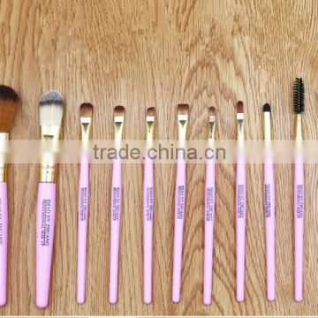 12PCS 2016 new fashion woman makeup cosmetic brush set