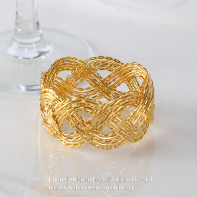 Handmade Silver Colored Napkin Ring For Hotel And Restaurant photo-3