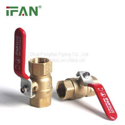 IFAN High Quality Brass Ball Valve 3/4 Female Ball Valve Water Supply Brass Valve photo-3
