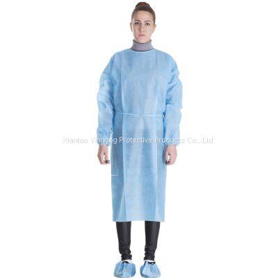 Disposable Non-woven Polypropylene PPE Single Use Visitor Gown photo-5