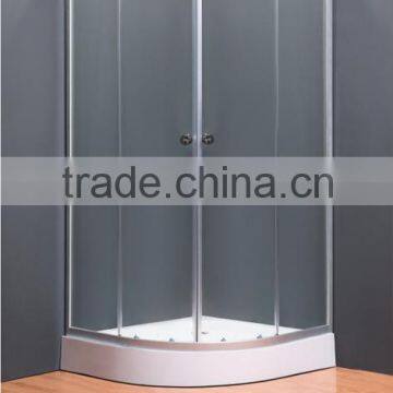 ABS tray 4/5/6mm tempered glass shower enclosure