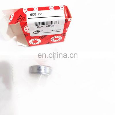 Good price CLUNT brand 8*22*7mm 608ZZ bearing 608ZZ deep groove ball bearing 608-2Z