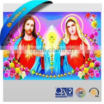 2013 hot selling jesus 3d picture