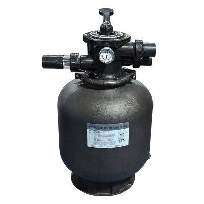 Factory Supply Fiberglass Plastic 1.5'' Plastic Sand Filter with Multiport Valve Top/Side Mounted for Small Swimming Pools