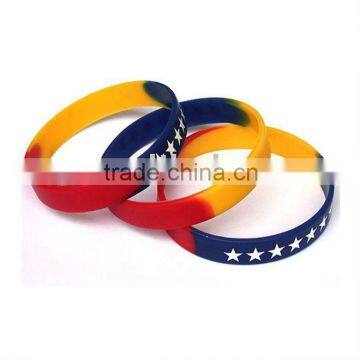 High Quality mixed color silicone bracelet
